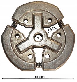 Odstředivá spojka - motorová pila - 2