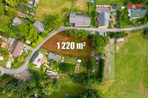 Prodej pozemku k bydlení, 1220 m², Velká Bukovina - 2