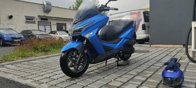 Kymco X-Town 125i ABS LED r.v 2022 krásná modrá matná - 2