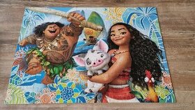 Disney Vaiana puzzle + figurka - 2