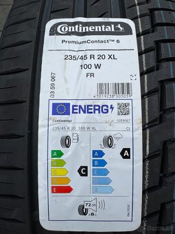 Letní pneu 235/45 r20 Continental PremiumContact 6 100W - 2