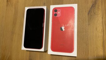 iPhone 11 64GB červený, top stav - 2