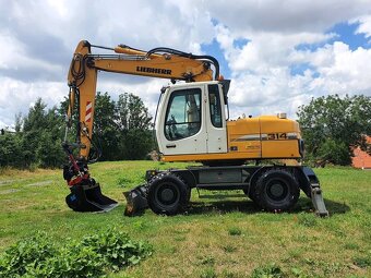 Kolové rypadlo Liebherr A314 - 2