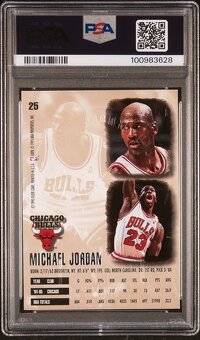 1995 FLEER ULTRA 25 MICHAEL JORDAN GOLD MEDALLION NEW CASE P - 2