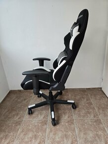 Herní židle DXRACER, bílá - 2