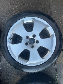 Alu disky Audi, 5x112, celoroční pneu 225/45 R17 - 2