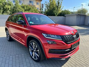 Škoda Kodiaq 2.0 TSi 132kw 4x4 Sportline DSG - jako nový - 2