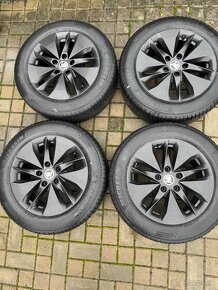 ORIGINÁL Alu Škoda ALASIA R16, 5x112 - TOP STAV - 2