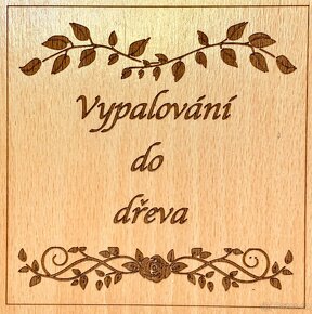 Vypalování do dřeva - 2