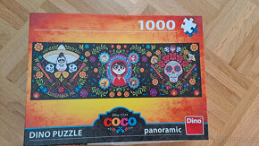 DINO Panoramatické puzzle Coco:Nezapomeň 1000 - 2