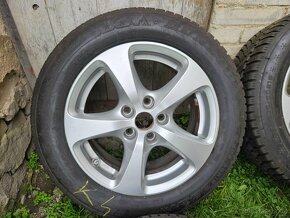 16" 5x112 ET40 7J BORBET zimní sada 205/60R16 - 2