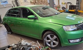 nd ze škoda Rapid 1.2.TSI 63kW, zelený spaceback - 2