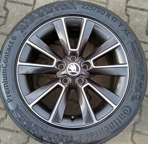 Originál sada disků Škoda Octavia Scout, Yeti 5x112 R17 - 2