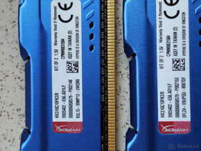 Kingston HyperX Fury 2x4GB DDR3 1600 HX316C10FK2/8 - 2