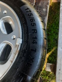 Zátěžové pneu 175x65 R14 TXL včetně alu disku. - 2
