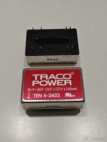 TRACO POWER 9-36v / ±12v, 165mA - 2