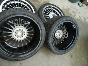 alu kola 5x120+letní pneu r18.zánovní sada BMW z3 - 2