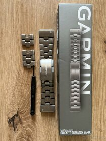 Řemínek Garmin QuickFit 26mm, titanový, světlý - 2