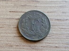 Mince 1/2 Skilling 1857 Dánské království Island Grónsko - 2