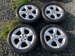 Letní ALU kola Škoda VW Dunlop bluResponse 205 55 16 - 2