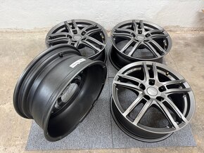 Alu disky Dezent TZ graphite 7x17 5x112 ET45 téměř nové - 2