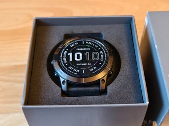 Garmin Fenix 7X solar + topo voucher zánovní zár.2 roky - 2