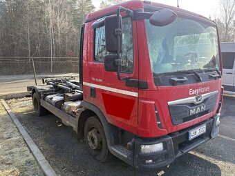 MAN TGL 12.190 hákový nosič kontejnérů NKH 8T 390 FORNAL - 2