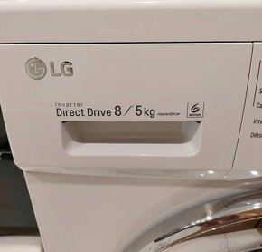 Prodám pračku se sušičkou, LG F84G6TDM2N, 8/5kg, 1400 ot/min - 2