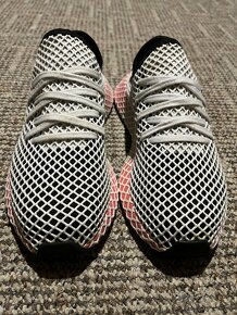 Adidas Deerupt velikost 40 růžovobíločerné - 2