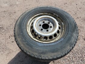 225/75 R16 C + orig čidla tlaku MB -  ocelovou sadu 4ks - 2