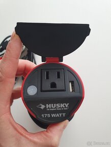 Měnič napětí HUSKY USA - 12/110V 175W - 2