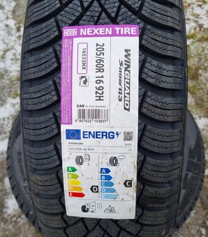 2ks nových zimních pneu Nexen Snow G3 205/60/16 92H - 2