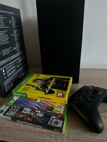 Xbox Series X, hry, 2 ovladače, dok. stanice - 2