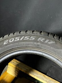 Zimní pneu 205/55 R17 91H Pirelli 5,5mm - 2