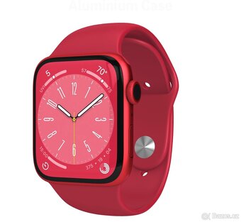 Watch 8 cell 45 Red, Red Sport Band(Chytré hodinky) - 2