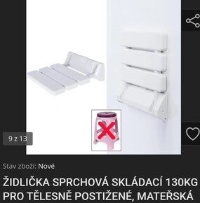 Židlička na zeď - 2