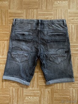 panske dzinove sortky, kratasy g-star raw velkost W35 - 2