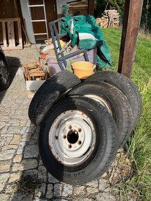 Offroad disky a zimní pneumatiky Contimental 205/80 R16 - 2