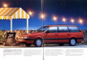 Volkswagen Passat B3 - 1993 - Prospekt - 2