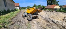 půjčení dumperu Wacker Neuson 3t - 2