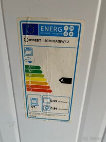 Plynový sporák Indesit I5GMH5AG (W) U - 2