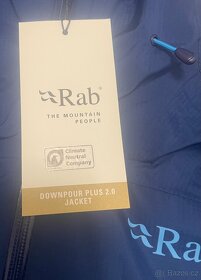 Nová dámská membránová bunda Rab Downpour plus 2.0 XS - 2