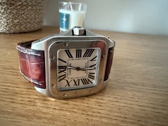 Cartier Santos 100 XL 51 mm originální pánské hodinky - 2