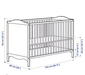 Postýlka - Ikea Smagora - 2