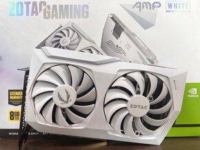 ZOTAC RTX 3060 TI AMP WHITE - 8GB DDR6 - 2