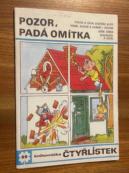 Čtyřlístek 99 - Pozor padá omítka (1982) - 2