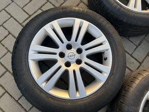 4x alu disky 5x110 R17, letní pneu 70% - 2