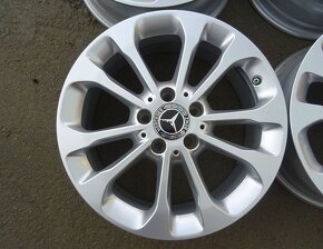 Disky originál Mercedes 17", rozteč 5x112,ET 38, šíře 6,5J - 2