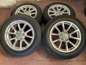 Originální Alu kola Audi 5x112 r18 zimní pneu 8mm - 2