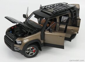 Model auto land rover defender 110 1:18 almost real - 2